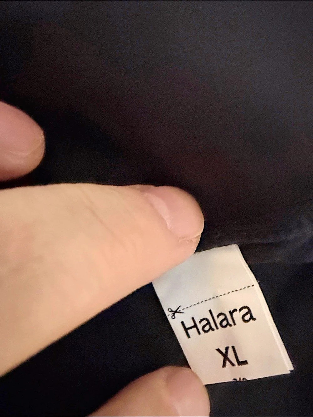 Halara UltraSculpt High Waisted Tummy Control Pocket Leggings Black XL ((008